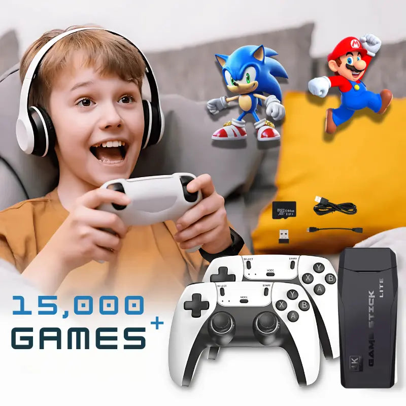 GAMESTICK + 15.000 JUEGOS